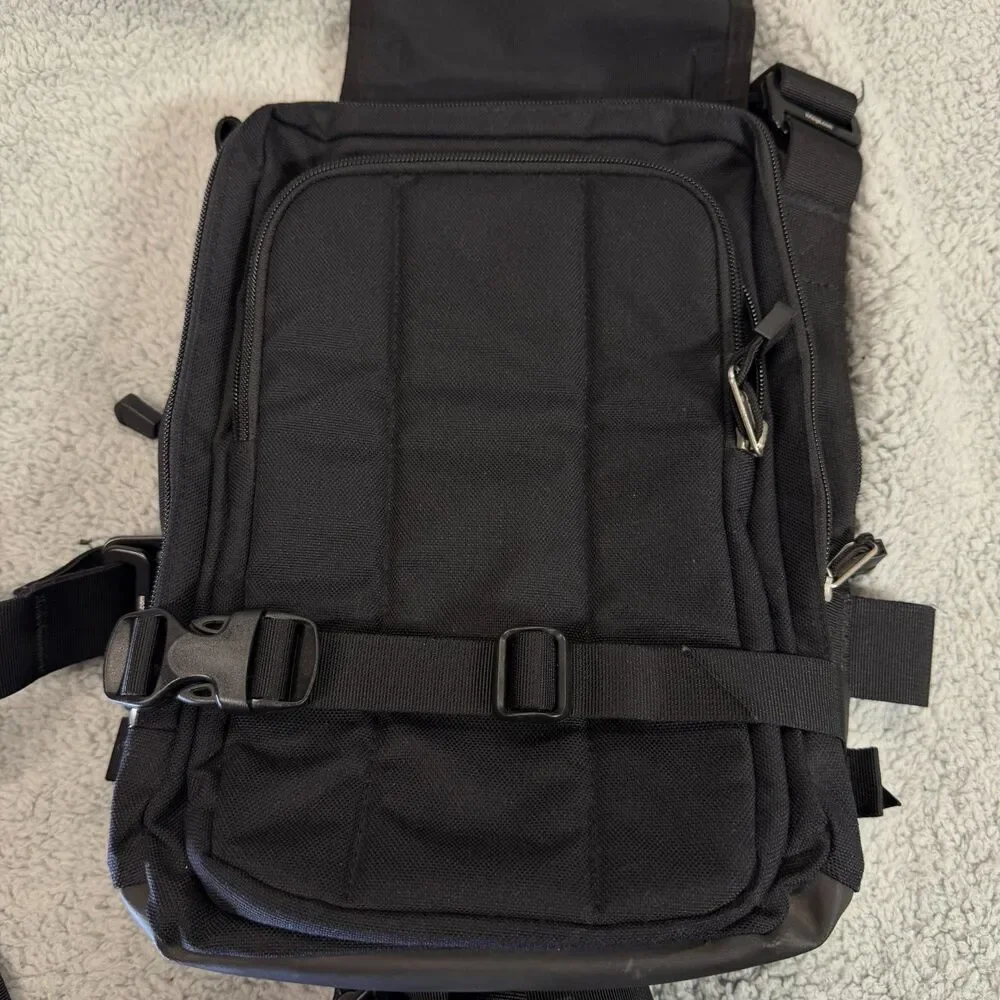 KRIEGA Sling EDC Waterproof Messenger Bag Black Motorcycle Riding Travel